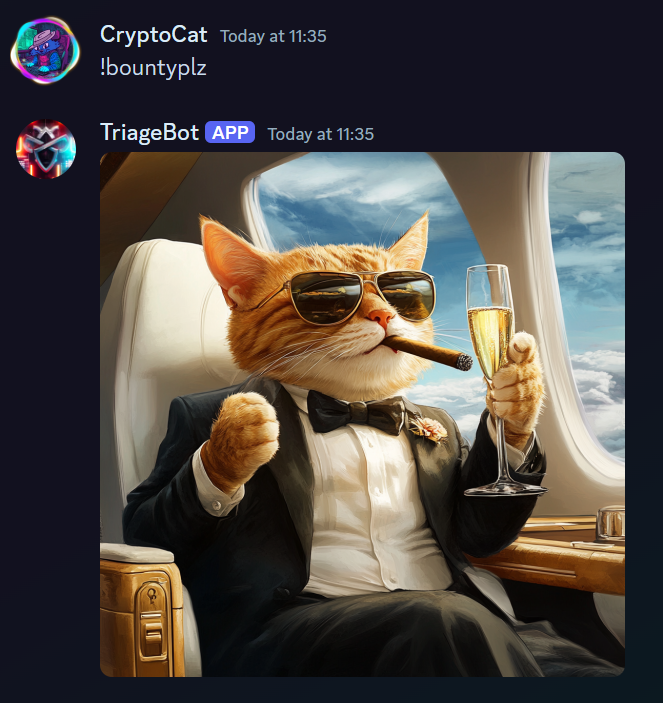 Additional responses from bot commands