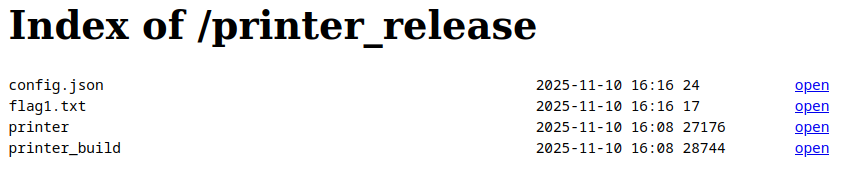 Open directory listing for /printer_release
