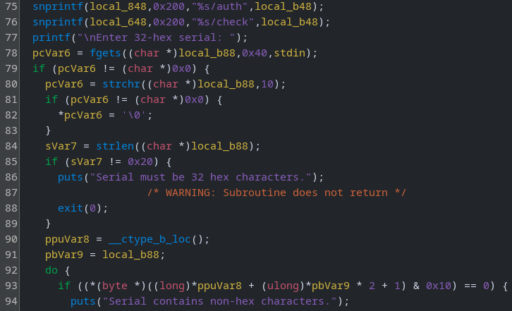Hardcoded validator URL endpoints and serial input logic